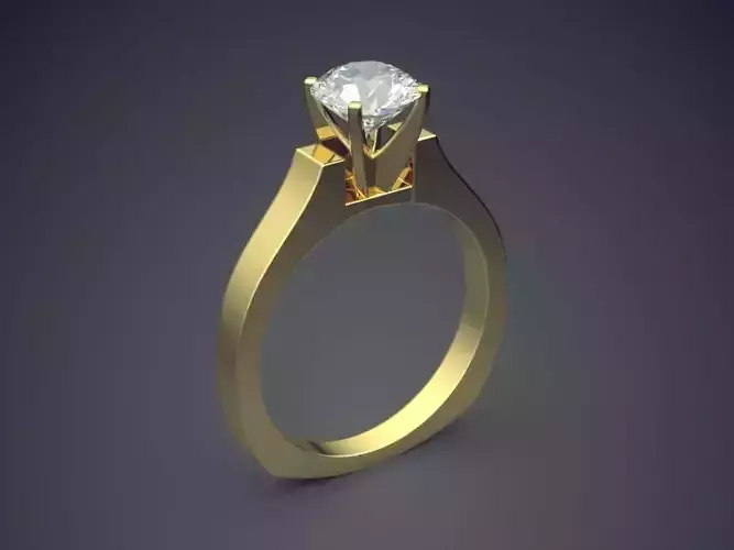 Engagement Ring With Diamond 1625
