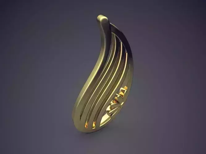 Unique Pendant 1618 3D print model