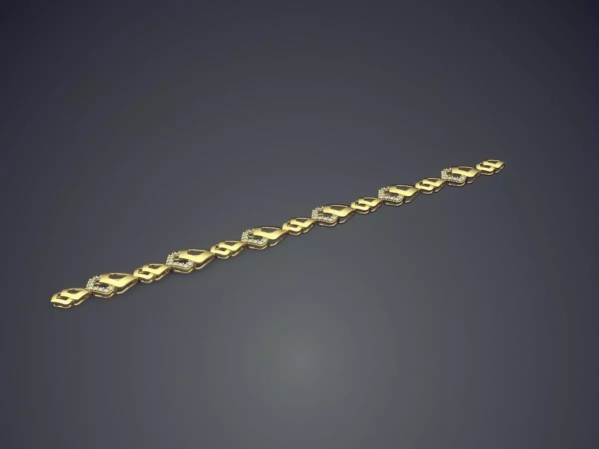 Bracelet 1501 3D print model_0