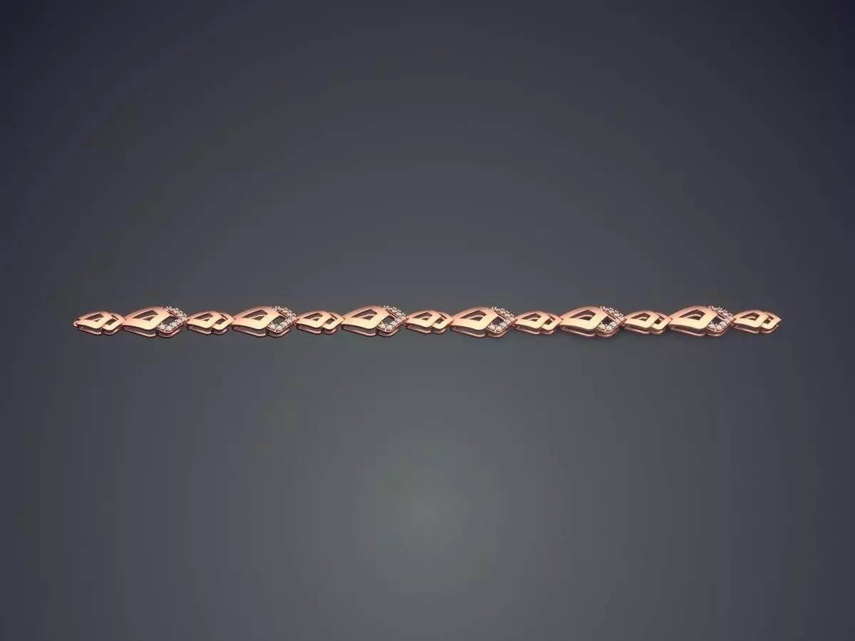 Bracelet 1501 3D print model_2