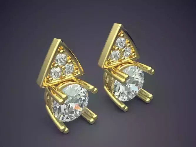 Earrings With Diamonds 1479
