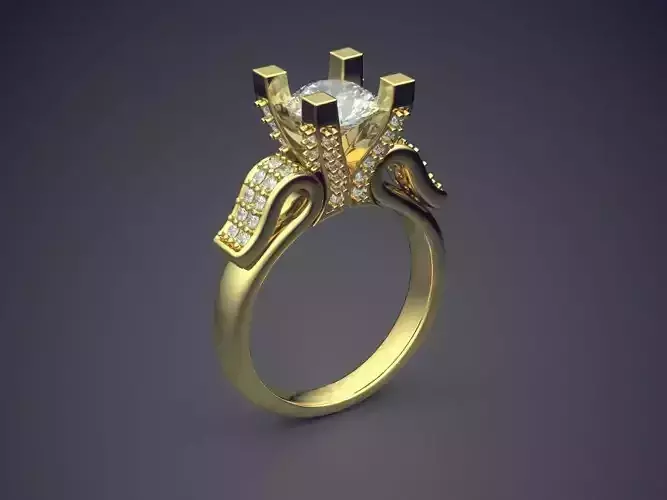 Ring With Diamond 1471