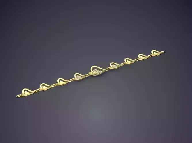 Detailed Feminine Bracelet 147