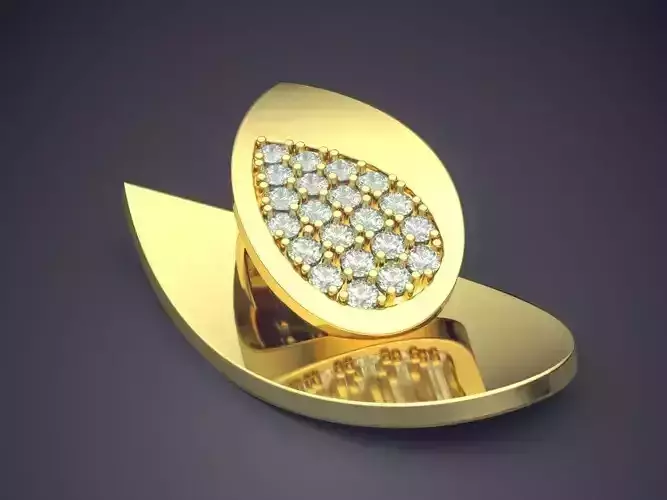 Elegant Pendant With Diamonds 1379