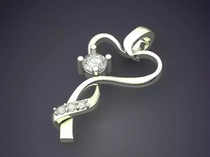 Pendant With Diamond 1364