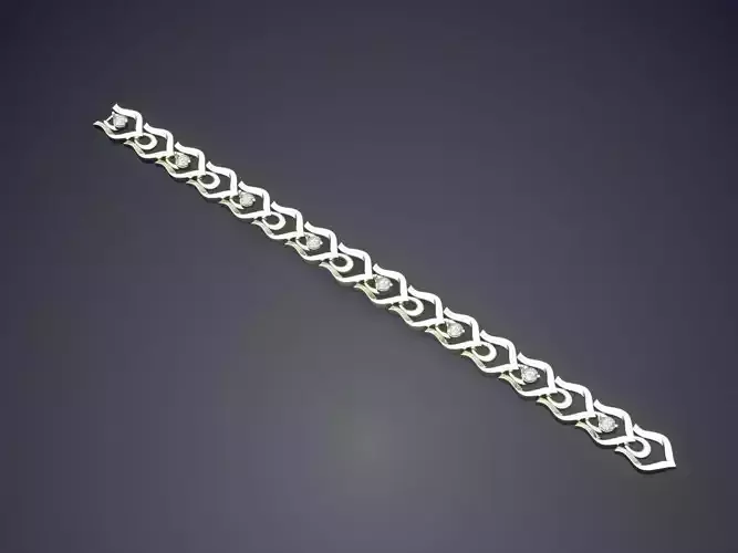 Simple Thick Bracelet