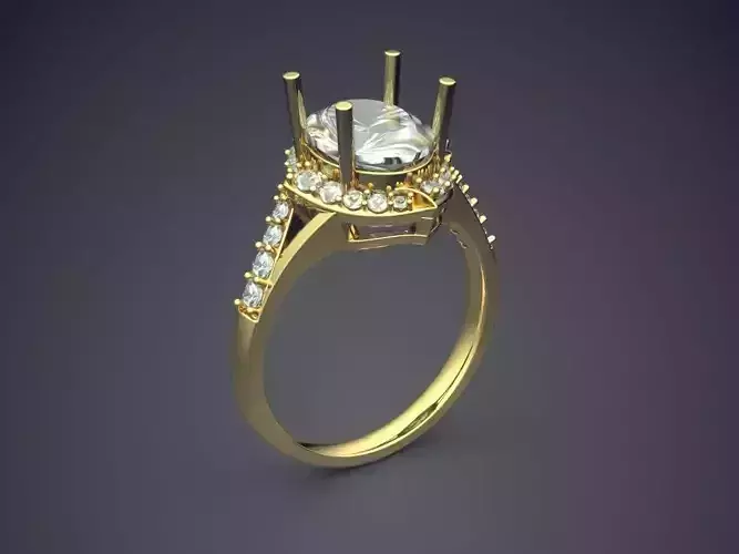 Simple Minimal Ring With Diamonds 1319