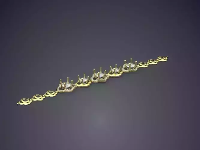 Petite Bracelet with Small Detailing 1317