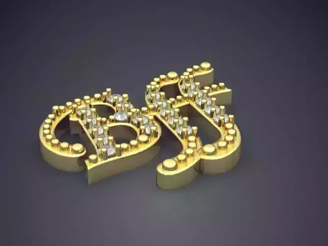 Best Friends Pendant With Diamonds 1289