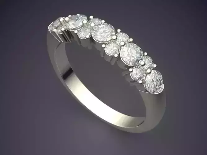 Ring With Diamonds 1279