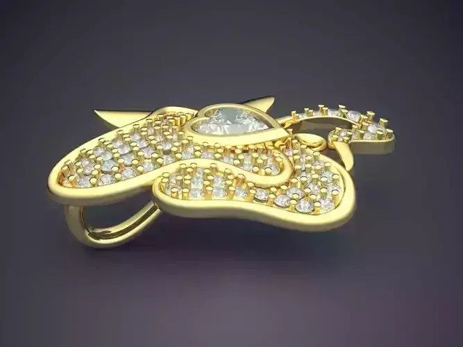 Pendant With Diamonds 1285