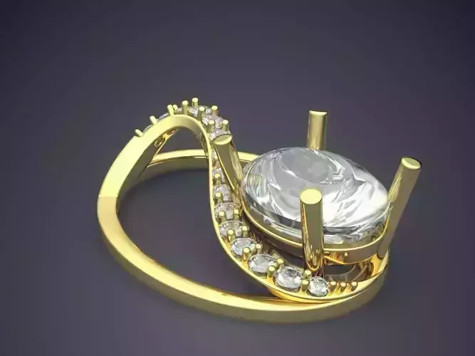 Classy Pendant With Diamond 1226