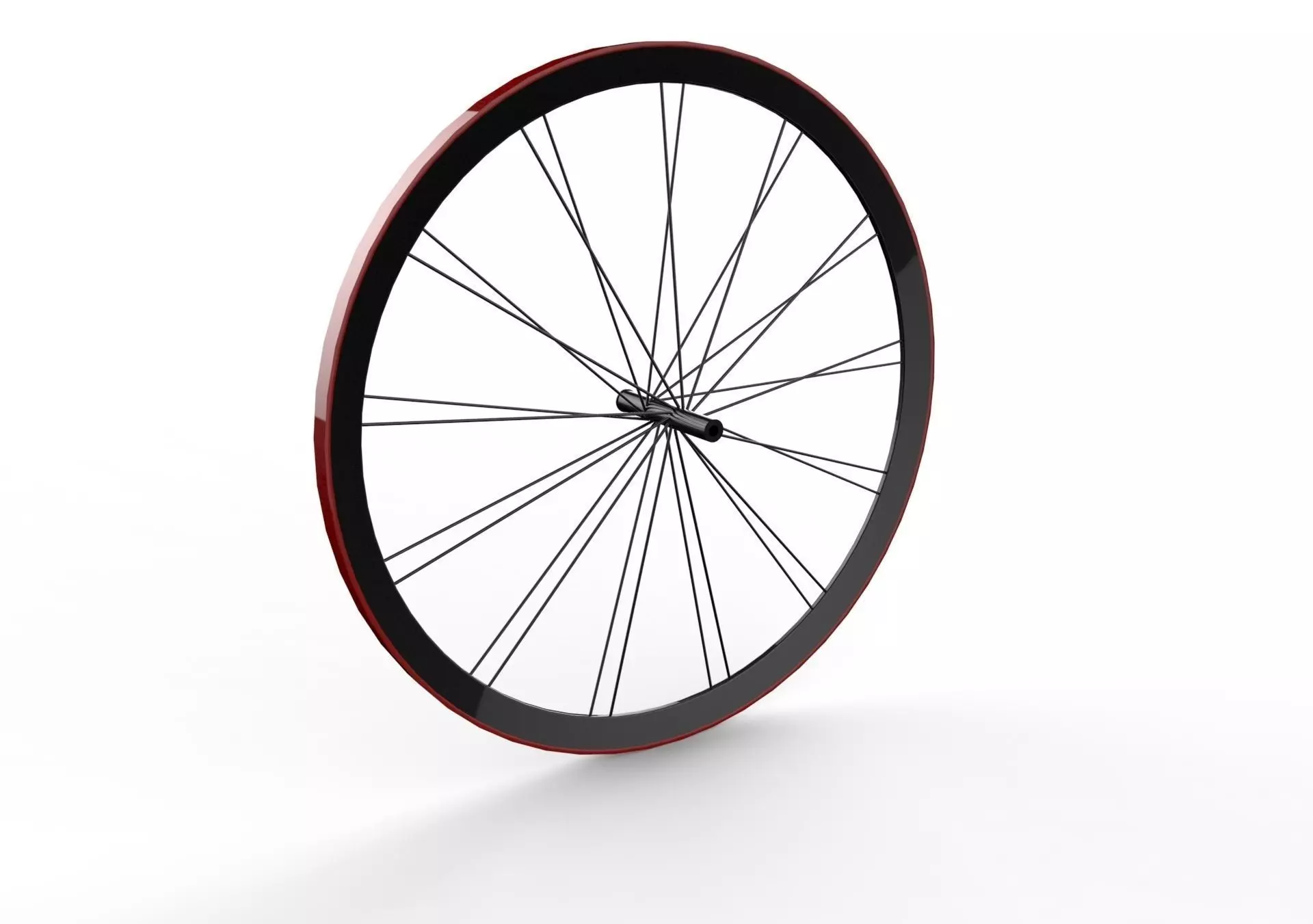 Rim 1 bicycle wheel Free 3D model