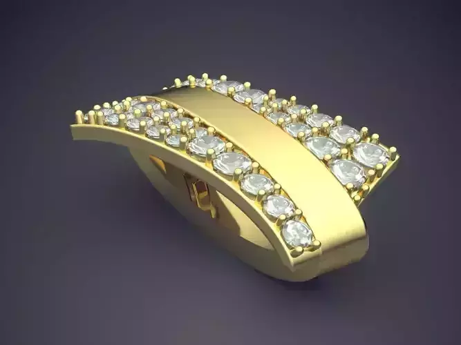 Pendant With Diamonds 1218 3D print model