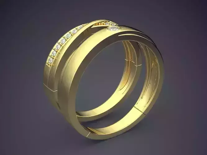 Ring With Small Diamonds 1203