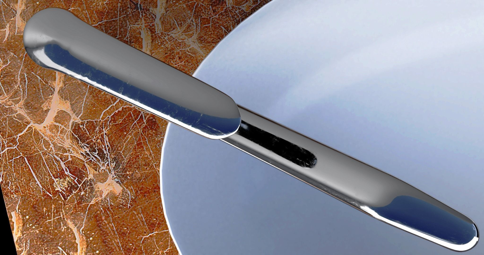 Faucet Water tap with imperfections 3D model 3D model_4