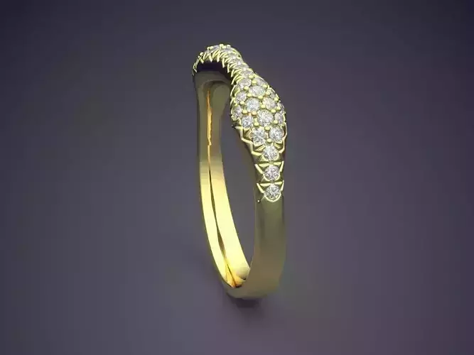 Ring With Small Diamonds 1143