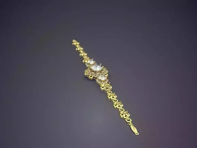 Bracelet With Diamonds 1128