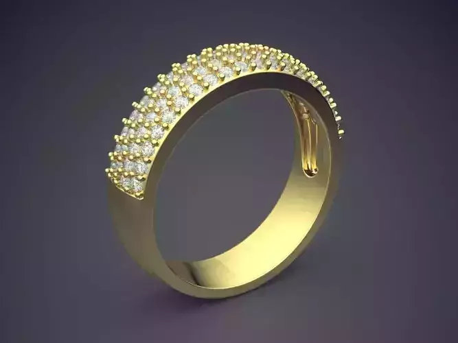 Ring With Small Diamonds 1123