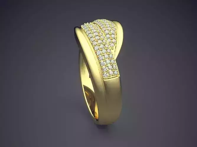 Ring With Small Diamonds 1117