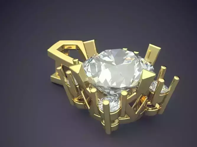 Vintage Classic Fancy Pendant 1111