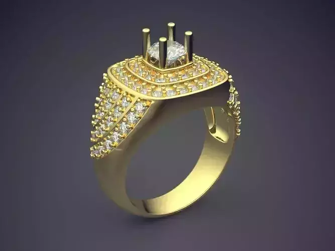 Glamorous Thick Ring 1099