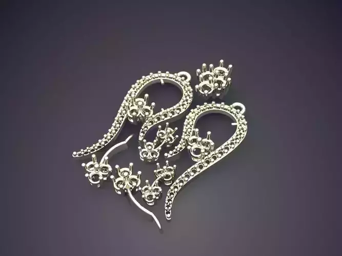 Detailed Pendant 1074