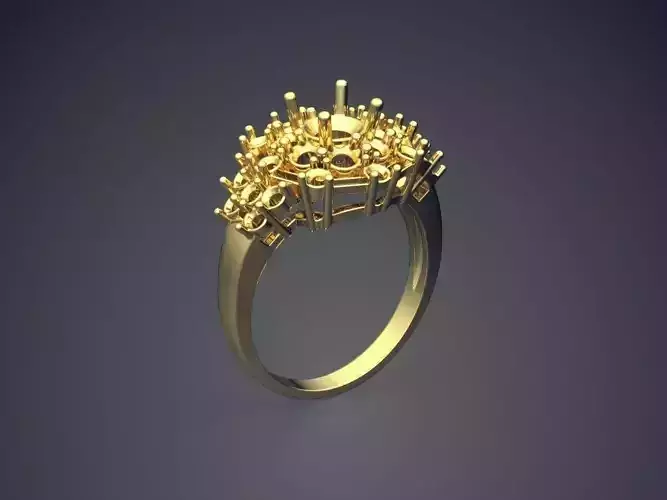 Detailed Wedding Ring 1025