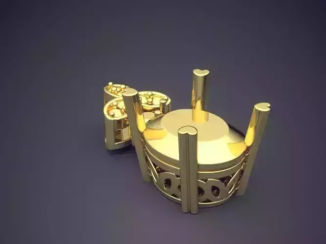 Pendant Necklace With Huge Pearl And Diamonds 627