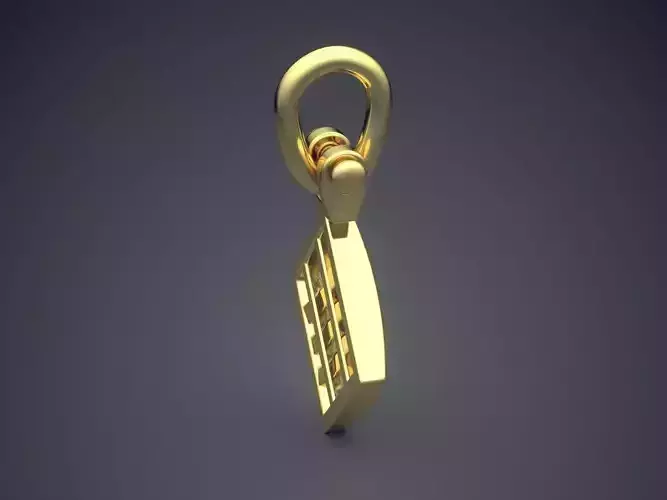 Rectangular-shape Brooch With Diamonds 2290