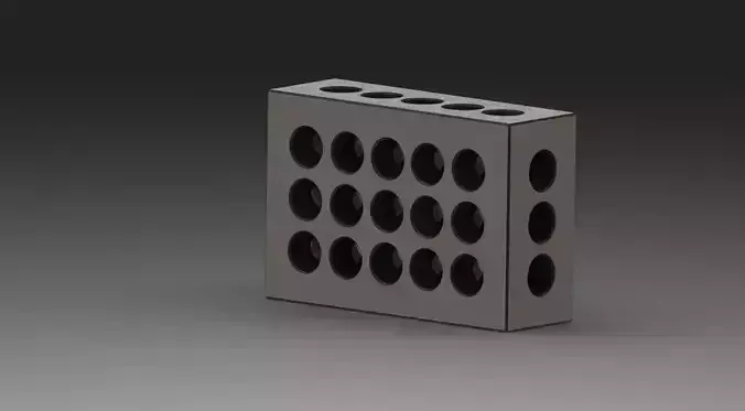 A 1X2X3 block Free 3D model