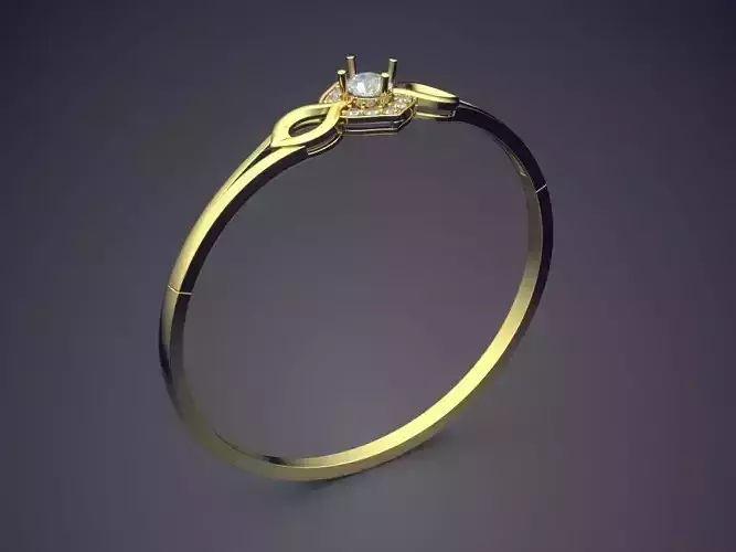 Gorgeous Classic Minimal Bracelet Ring 2040