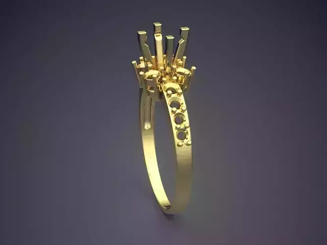 Thin Engagement Ring