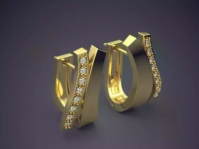 Beautiful Simple Minimal Earrings