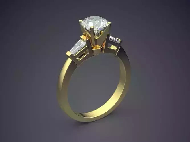 Engagement Ring With Diamond 1447