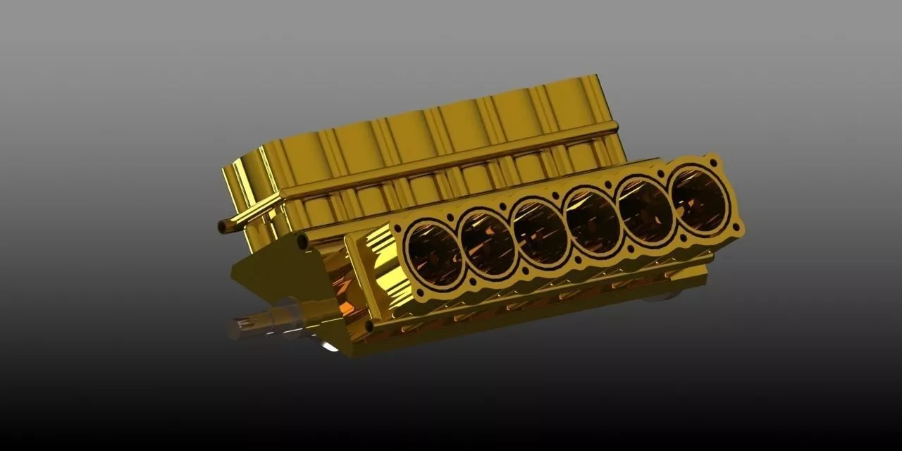 cylinderical block Free 3D model