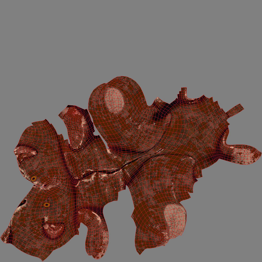 Teddy Old Low-poly 3D model_12