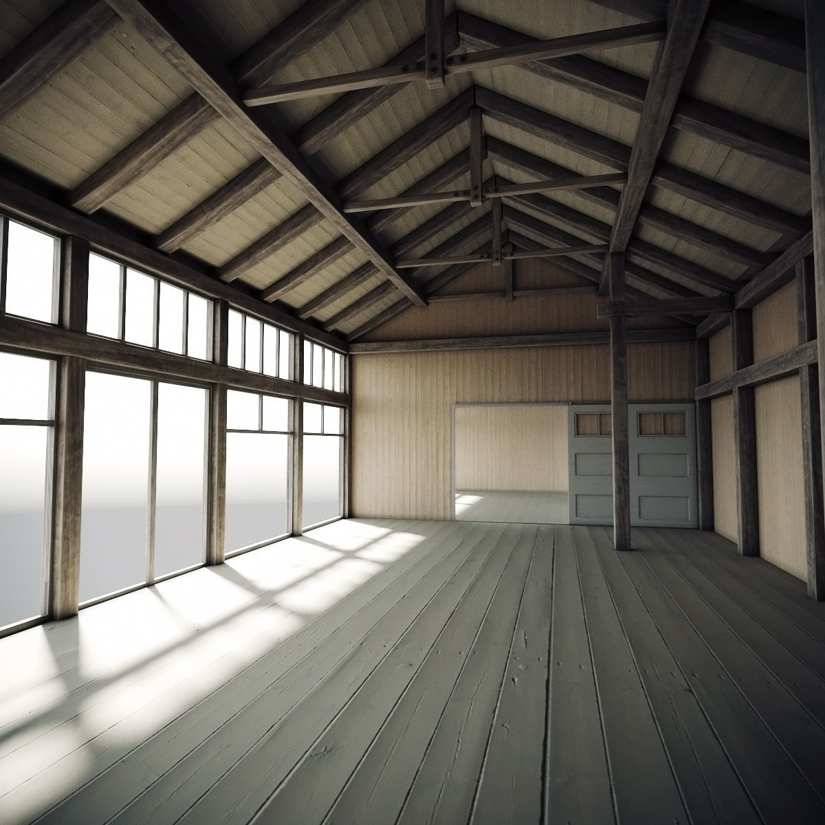 Wooden Hangar