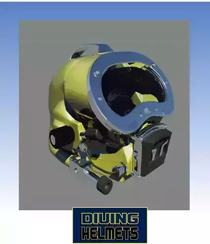 Pro Diving helmet