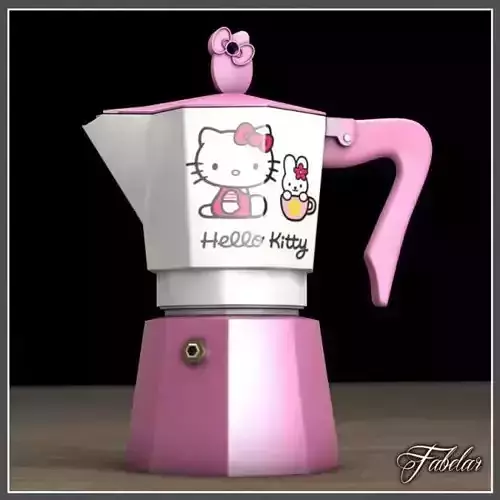 Hello Kitty moka 2 3D model
