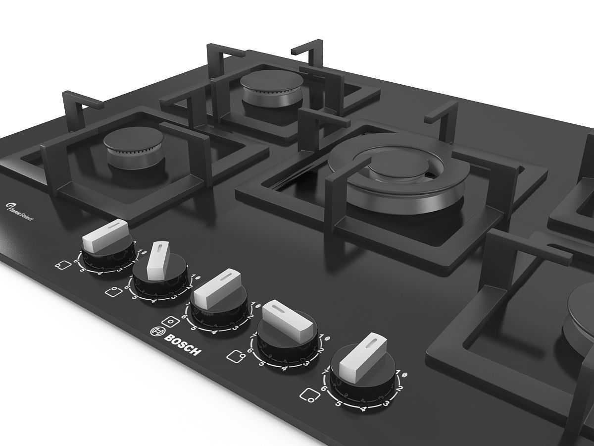 Cooktop 08 3D model_4