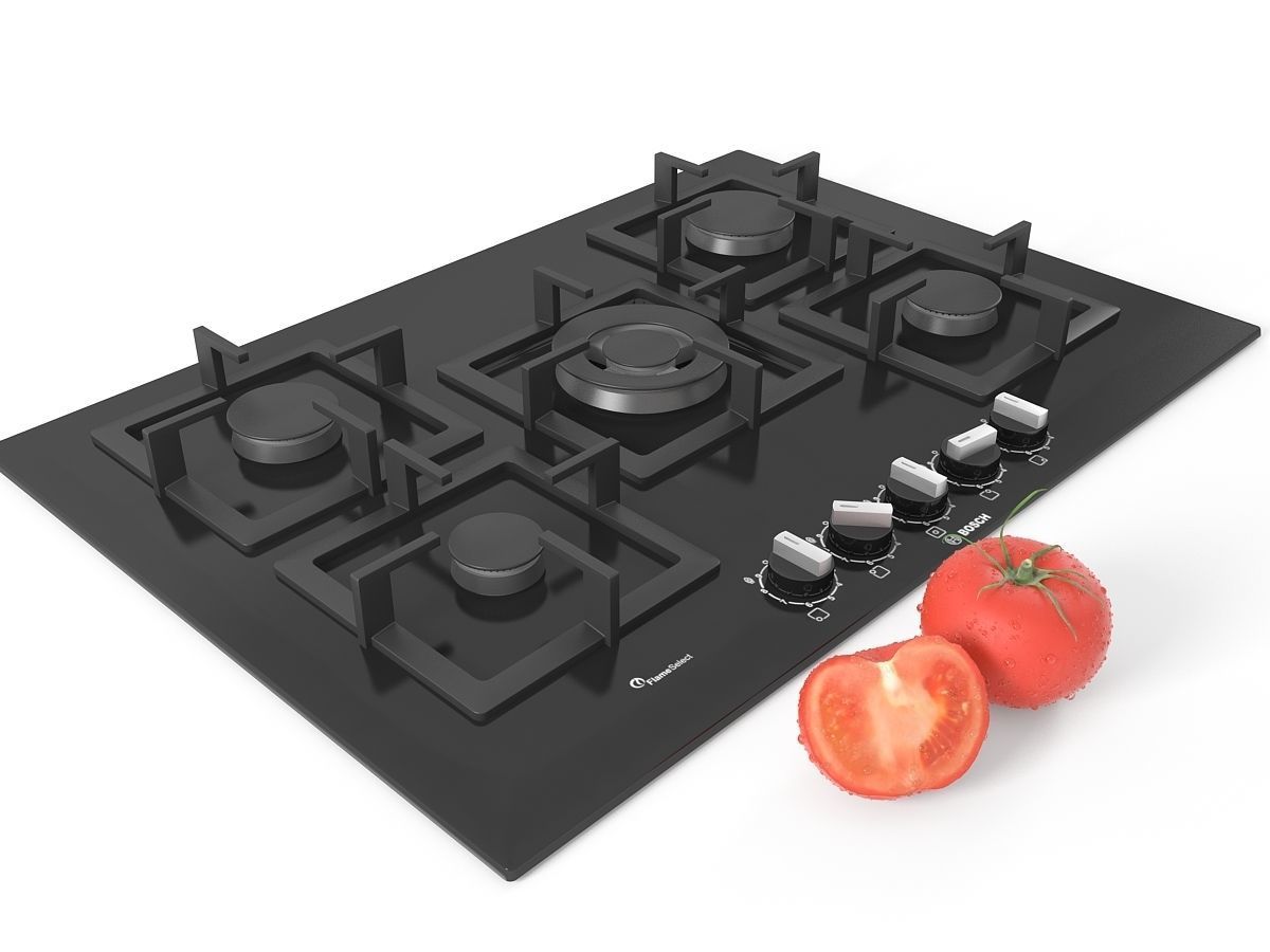 Cooktop 08 3D model_8