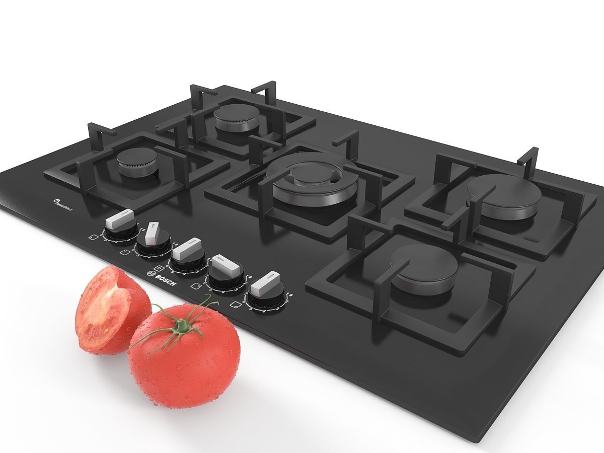 Cooktop 08 3D model_7