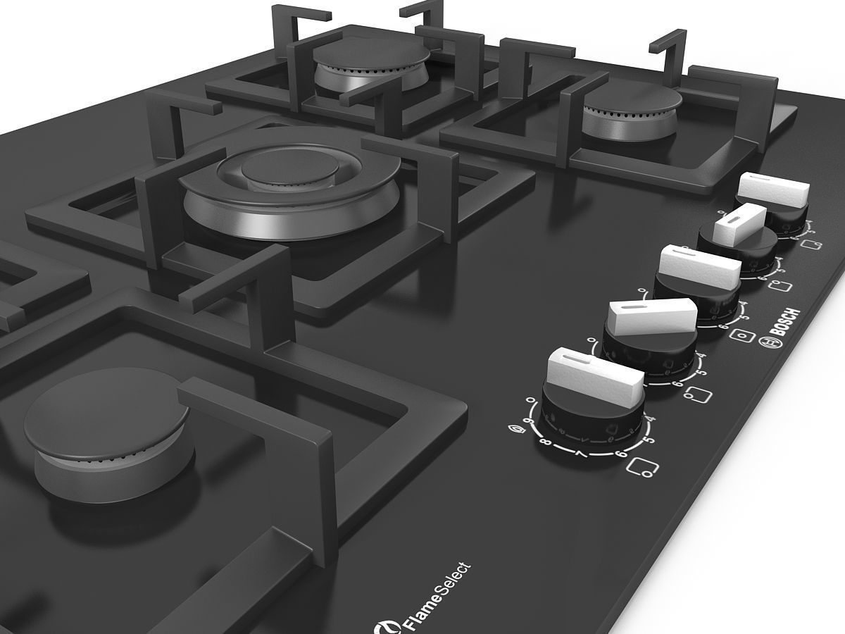 Cooktop 08 3D model_5