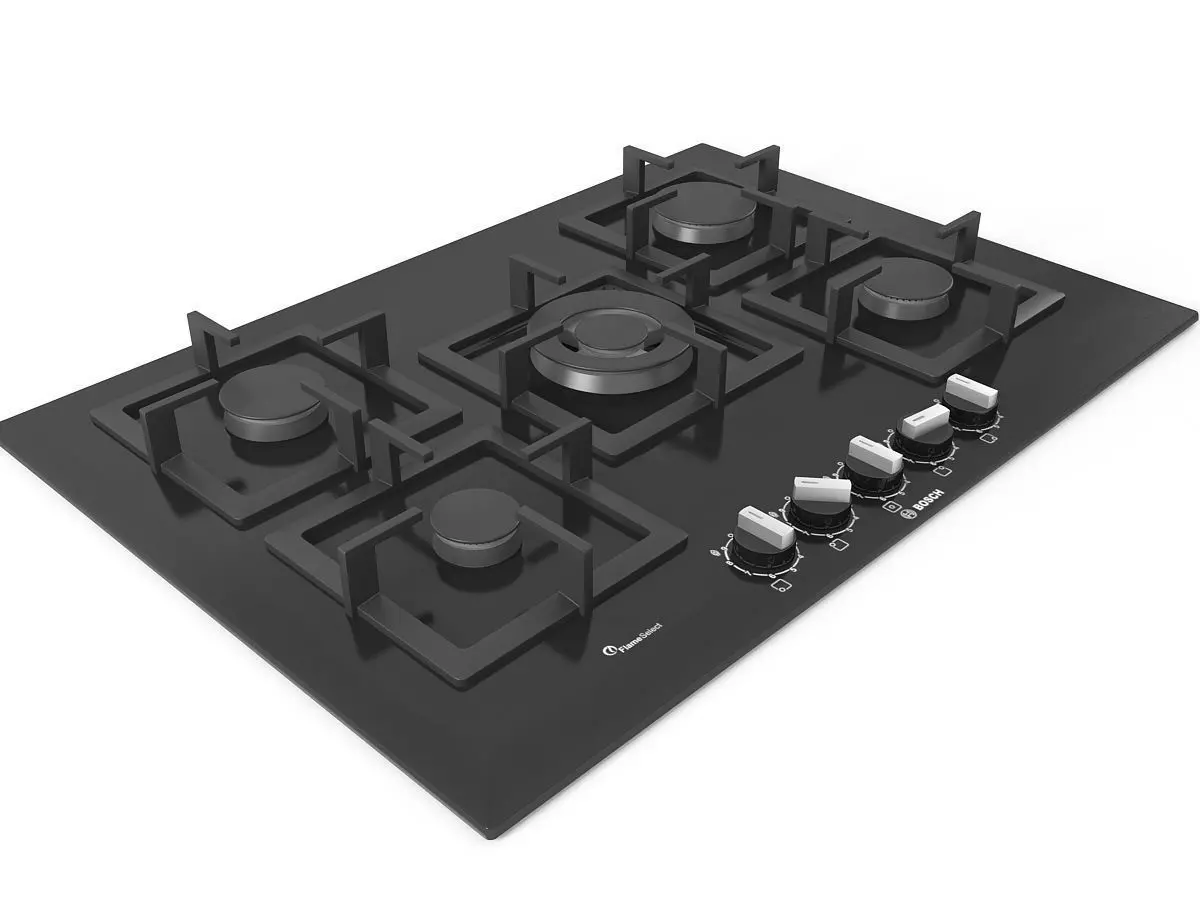 Cooktop 08 3D model_0