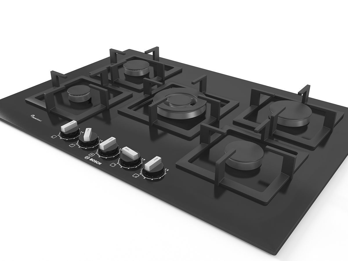 Cooktop 08 3D model_3