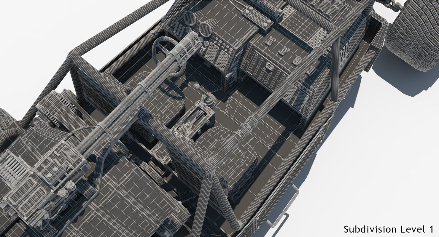 Death Rally Buggy 3D model_25