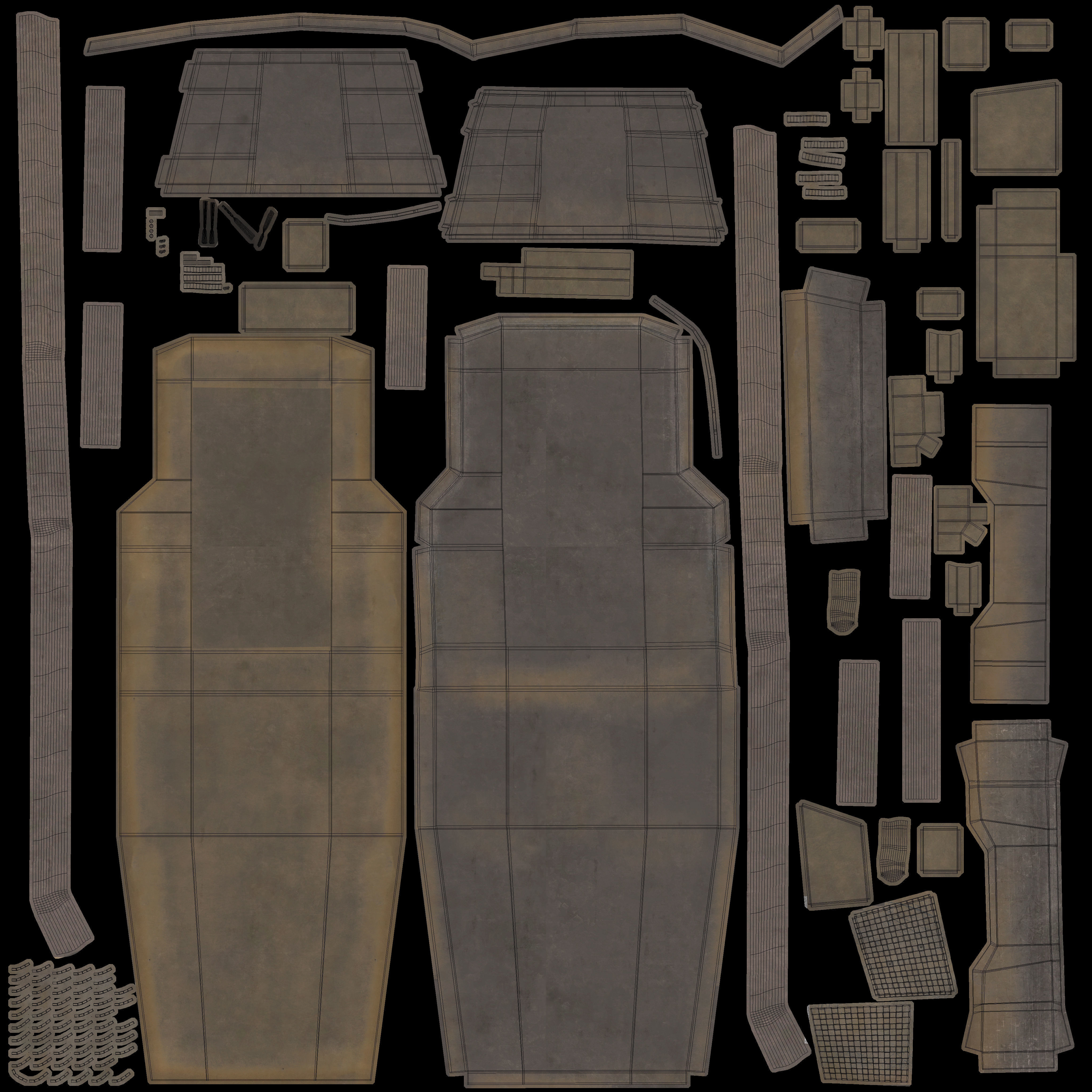 Death Rally Buggy 3D model_27