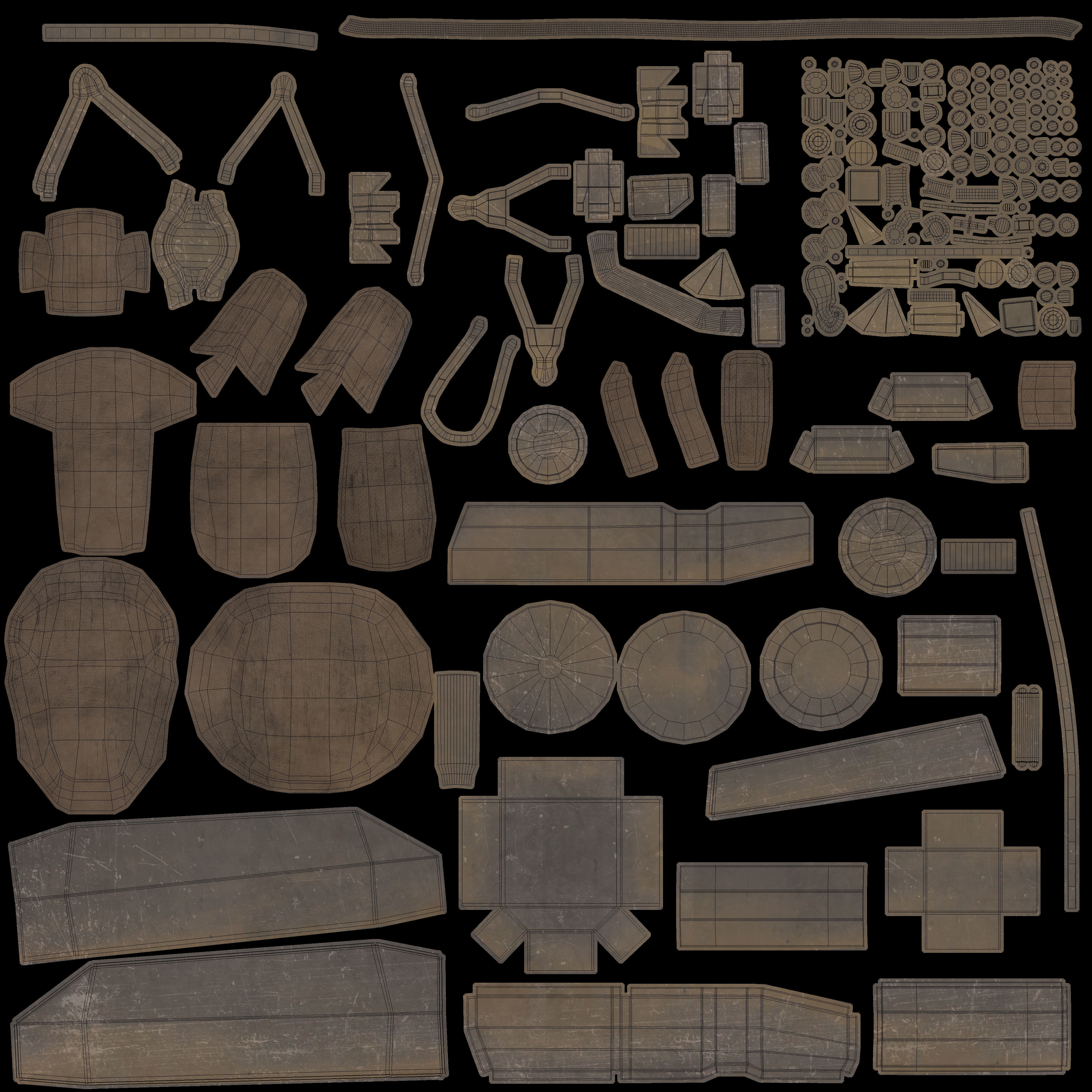 Death Rally Buggy 3D model_28