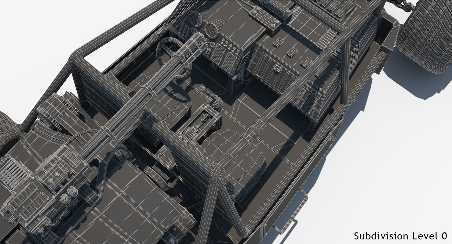 Death Rally Buggy 3D model_26